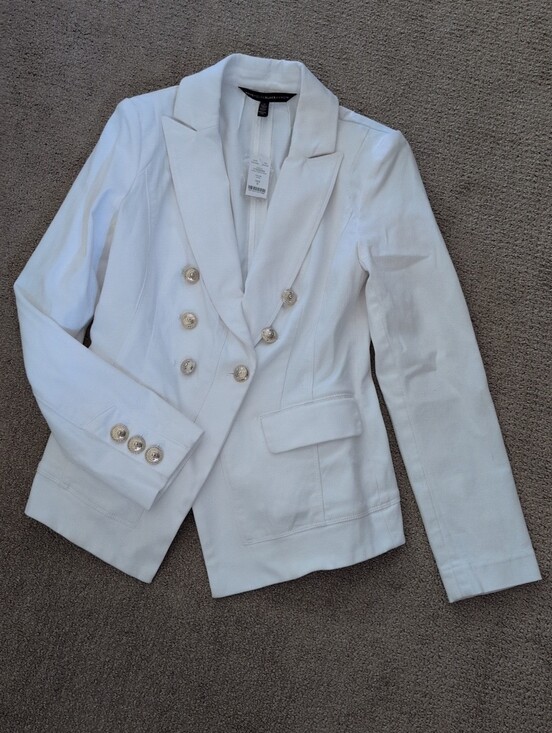 White House Black Market Jackets & Blazers - White House Black Market Women's Double Breasted Casual Trophy Jacket